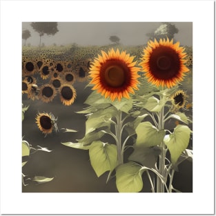 Sunflowers Posters and Art